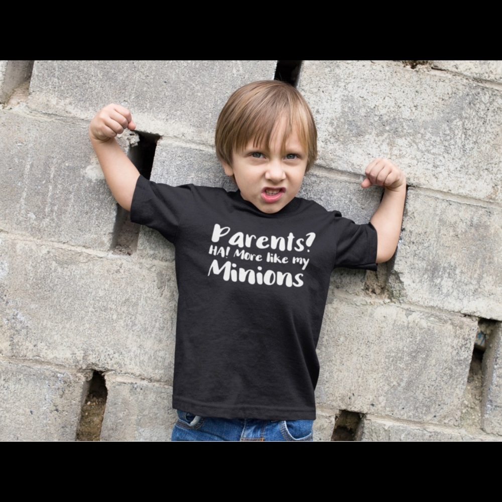 Parents Ha! Youth T-shirt Sz XS-XL